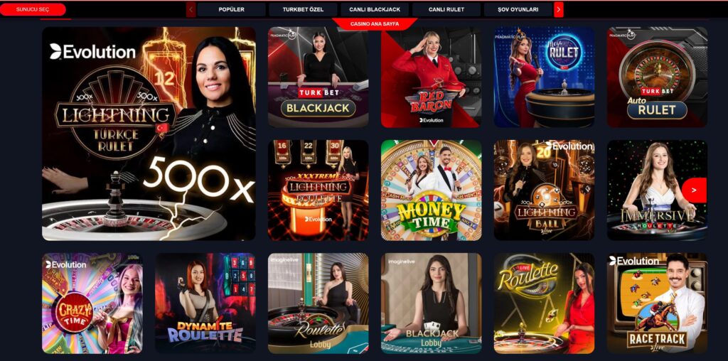 Turkbet canli casino